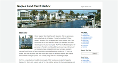 Desktop Screenshot of napleslandyachtharbor.org